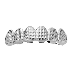 Parrilla Dientes Grillz Strass Textura Trap Hip Hop - comprar online