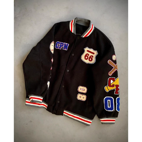 Campera Varsity Jacket Universitaria Route 66