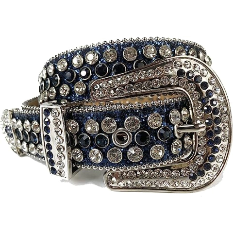 Cinto Cinturon Cowboy Bb Belt Hebilla Strass Trap Modelo 23 - buy online