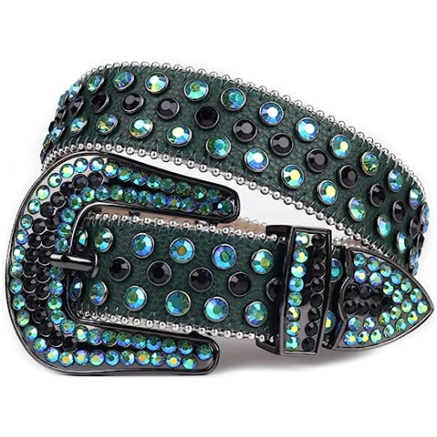 Cinto Cinturon Cowboy Bb Belt Hebilla Strass Trap Modelo 31