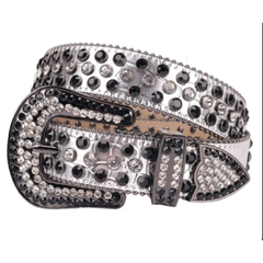 Cinto Cinturon Cowboy Bb Belt Hebilla Strass Trap Modelo 33