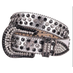 Cinto Cinturon Cowboy Bb Belt Hebilla Strass Trap Modelo 33