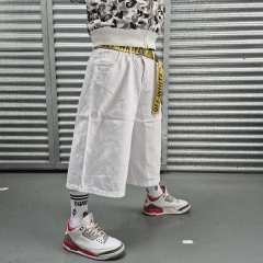 Bermuda Short Baggy Jorts Capri Blanca