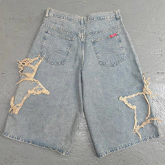 Bermuda Jean Baggy Estrella Desflecada - buy online