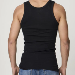 Remera Musculosa Morley Fit Negra