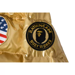 Campera BAPE X USA PUFF Feather Filling Gold (AAA) - 450 USD en internet