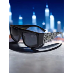Anteojos De Sol Locs Negros Bandana Negra N° 91148 - tienda online