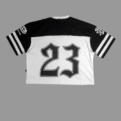 Casaca Futbol Americano Algodón Jersey Blanco en internet