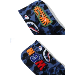 Campera Hoodie BAPE Full Zip Shark Camo Soft Blue - 220USD - KITCH TECH