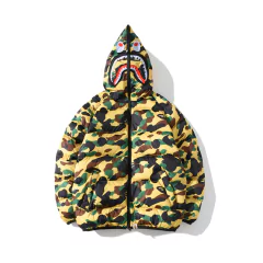 Campera BAPE Puff Jacket Shark Hoodie Camo Wind Stopper - 300 USD - buy online