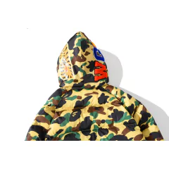Campera BAPE Puff Jacket Shark Hoodie Camo Wind Stopper - 300 USD - online store