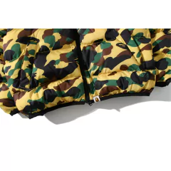 Campera BAPE Puff Jacket Shark Hoodie Camo Wind Stopper - 300 USD