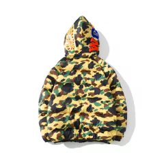 Campera BAPE Puff Jacket Shark Hoodie Camo Wind Stopper - 300 USD - KITCH TECH
