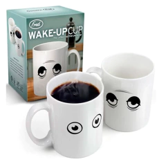 Taza Wake-Up Fred Ojos Termosensible