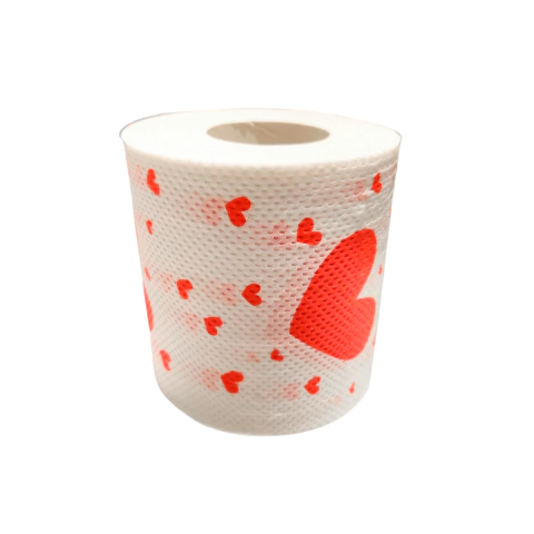 Papel Higienico Corazón Corazones