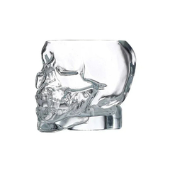 Shot Calavera Skull Cristal Macizo Cocktail Craneo Unico