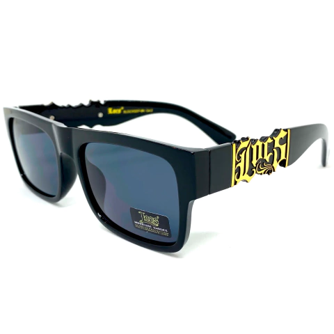 Anteojos de Sol Gafas Locs Negro Dorado Chicano N°91207 - buy online