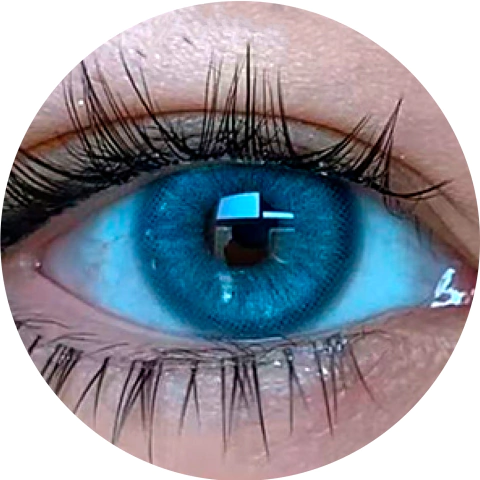 Lentes de Contacto Efecto FUJI RIVER BLUE - comprar online