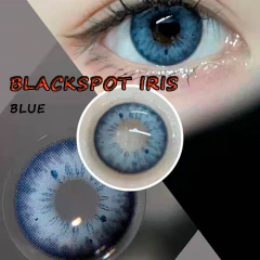 Imagen de Lentes de Contacto Efecto Real Blackspot Iris Blue