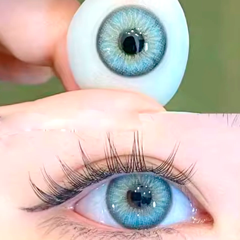 Lentes de Contacto Efecto Real Future Seed Azul - buy online