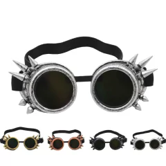 Anteojos de Sol Antiparras Steampunk Retro Goggles con Pinches A010 - comprar online