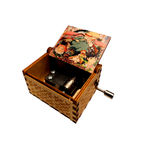 Cajita musical Castillo Howl no Ugoku Shiro Mod 1