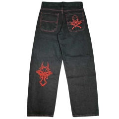 Pantalon Jean Baggy Blaka Red Skull - comprar online