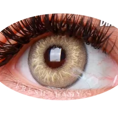 Lentes de Contacto Efecto Real Himalaya Marron - tienda online