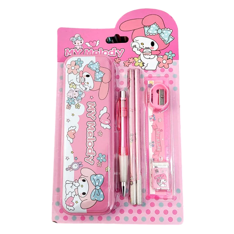 Set Utiles Escolar con Cartuchera Sanrio - Mymelody