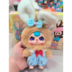 Llavero Peluche Baby Three Bunny Conejo Ropa Import Colgante en internet