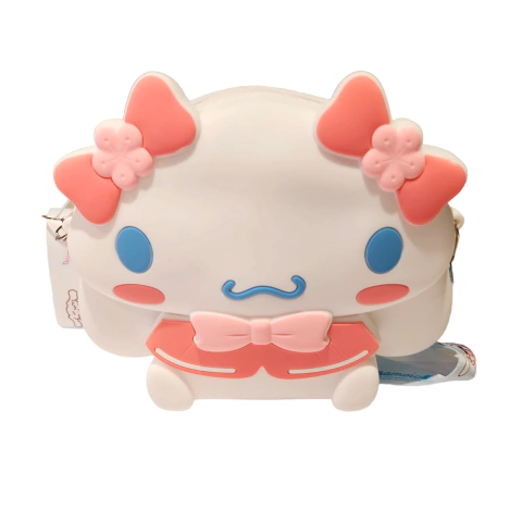 Monedero Silicona Cinnamorroll Grande Moños