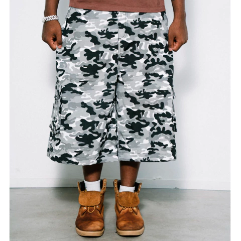Bermuda Jort Baggy Cargo Artic Camo - buy online