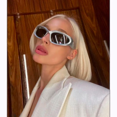 Anteojos Sol Deportivo Ciaga Ovalado Y2k Futurista Nº262 - KITCH TECH