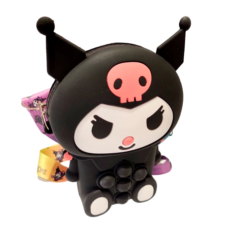 Monedero Silicona Kuromi Cuerpo