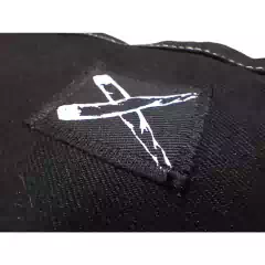 Pantalon Jean Cargo Baggy Huesos Bones Black - KITCH TECH