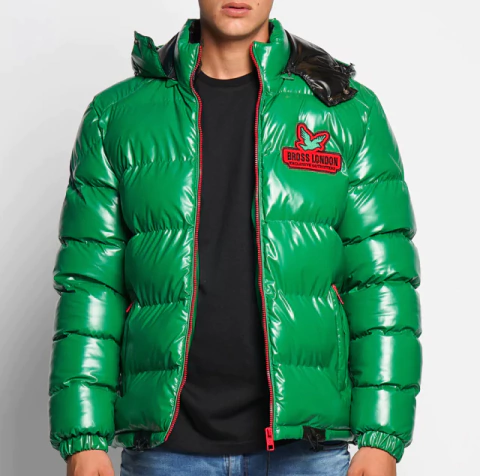 CAMPERA PUFFER LONDON CON TIRAS