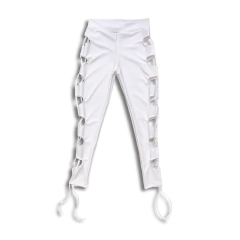 Calzas Leggins Shiky Cross Straps - Blancas