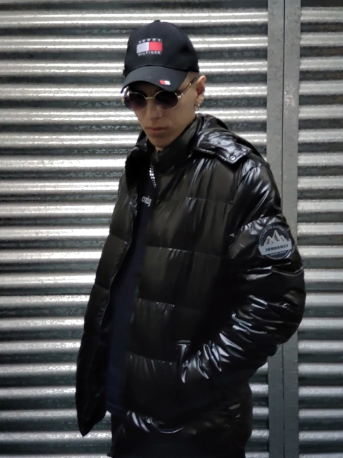 Campera Puffer Black Mamba