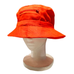 Gorro Piluso Con Bolsillo Compartimiento - Rojo