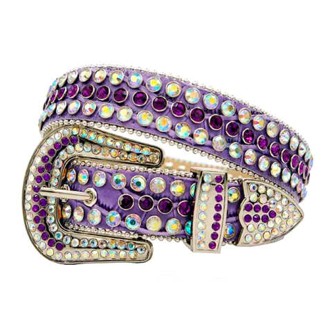 Cinto Cinturon Cowboy Bb Belt Hebilla Strass Trap Mod 2