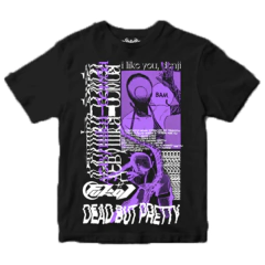 Remera Oversize Demonio Bomba Reze Chainsawman Fukai