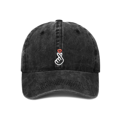 Gorra Curva Chasquido Corazon