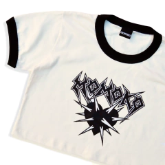 Remera Crop Heart - comprar online