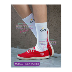 Medias Caña Alta Hayy Potter Lentes