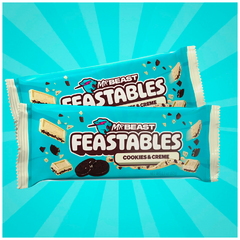 Chocolate Mr Beast Feastables Cookies & Cream - 60gr - comprar online