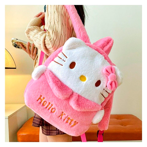 Mochila Hello Kitty Peluche 43Cms