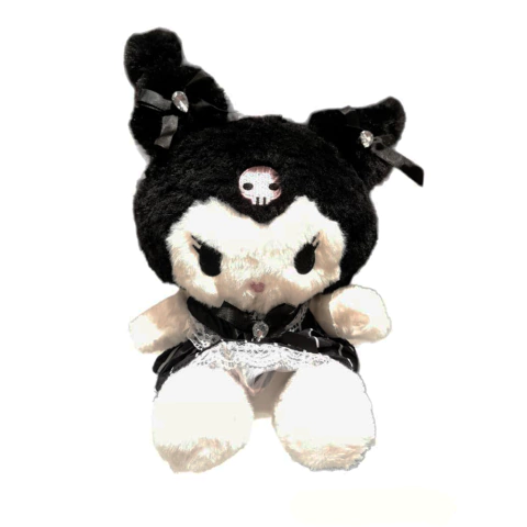 Peluche Kuromi Negra Vestido Negro Sanrio2