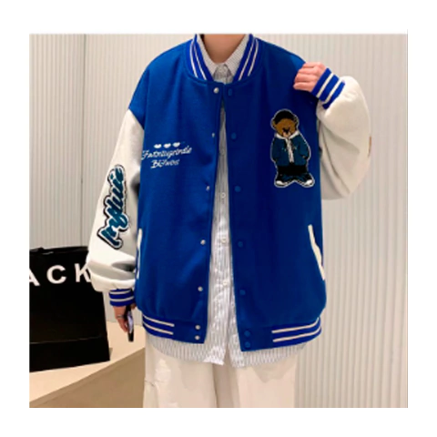 Campera Varsity Jacket Universitaria A Tokyo Verde - (copia)