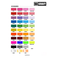 Aerosol BA Graff Varios Colores x6 UNIDS - comprar online