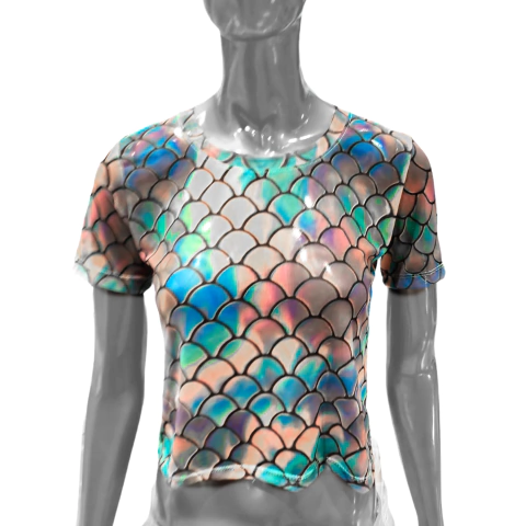 Top Microtul Greco Glitch - (copia)